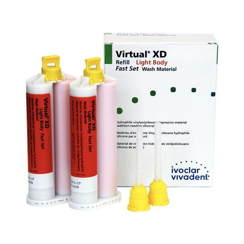 Ivoclar Vivadent 646461 Virtual XD VPS Impression Material Light Body Fast Set Ivoclar Vivadent 646461 Virtual XD VPS Impression Material Light Body Fast Set
